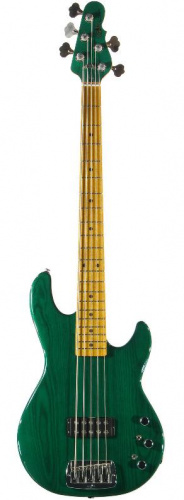 Бас-гитара G&L L1505 FIVE STRINGS (Clear Forest Green, maple) №CLF50934 - JCS.UA