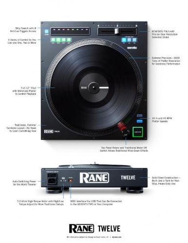 Контролер Rane DJ TWELVE - JCS.UA фото 6