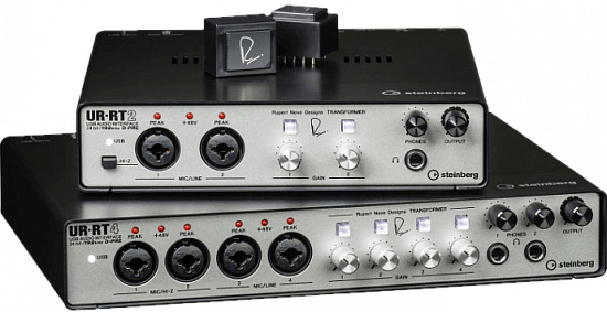 Musikmesse 2018! Звуковые интерфейсы Steinberg UR-RT2 и UR-RT4