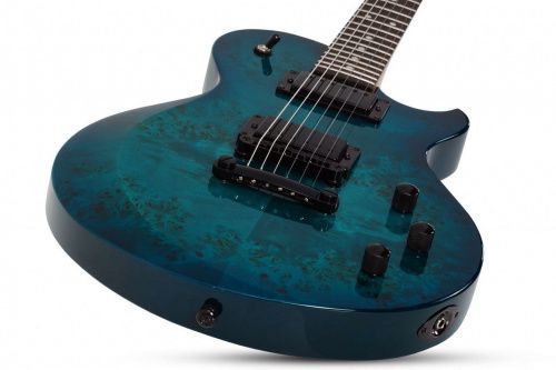 Электрогитара SCHECTER SOLO-II STANDARD Ocean Blue Burst Burl - JCS.UA фото 6