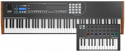 MIDI-контроллеры Arturia KeyLab 88 и MiniLab MKII Black Edition теперь в черном цвете!