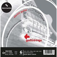 Струни для електрогітари Gallistrings EG1252 BLUES HEAVY - JCS.UA