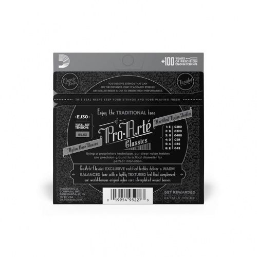 Струни DADDARIO EJ30 PRO-ARTE RECTIFIED NORMAL TENSION - JCS.UA фото 3
