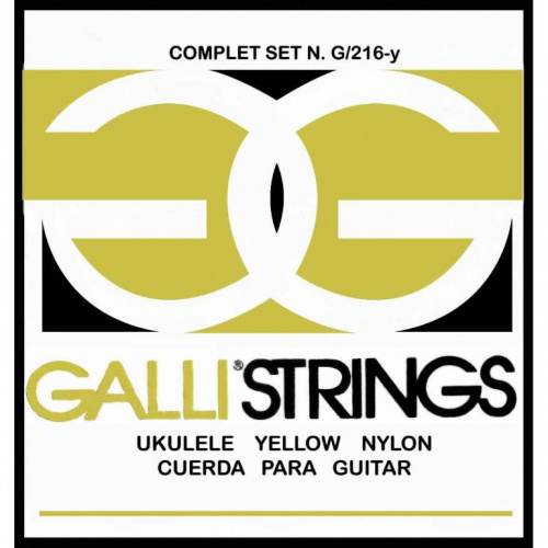 Струни для укулеле Gallistrings G216Y - JCS.UA