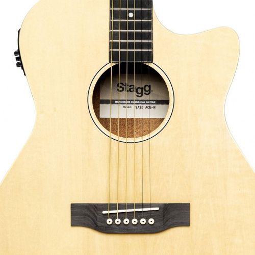 Электроакустическая гитара STAGG SA35 ACE-N - JCS.UA фото 4