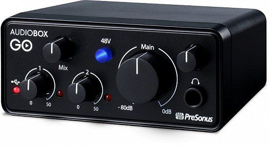 USB інтерфейс PreSonus AudioBox GO
