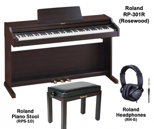 Цифровое фортепиано Roland RP301R-RW - JCS.UA фото 3