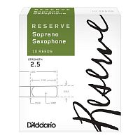 Трости для сопрано саксофона D'ADDARIO DIR1025 Reserve - Soprano Sax #2.5 - 10 Pack - JCS.UA
