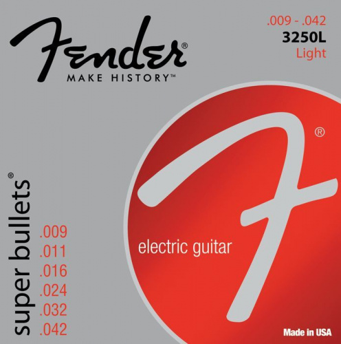 Струни для електрогітари Fender 3250L - JCS.UA
