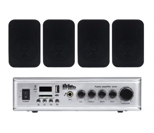 Акустический комплект SKY SOUND WSE-1404 BLACK - JCS.UA
