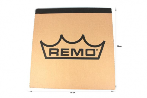 Пластик для барабана REMO POWERSTROKE3 22 "COLORTONE RED - JCS.UA фото 5
