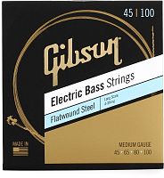 Струны для бас-гитар GIBSON SBG-FWLS12 LONG SCALE FLATWOUND BASS STRINGS MEDIUM - JCS.UA