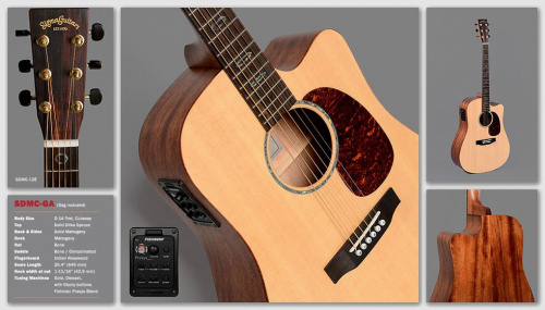 Електроакустична гітара Sigma SDMC-GA - JCS.UA фото 2