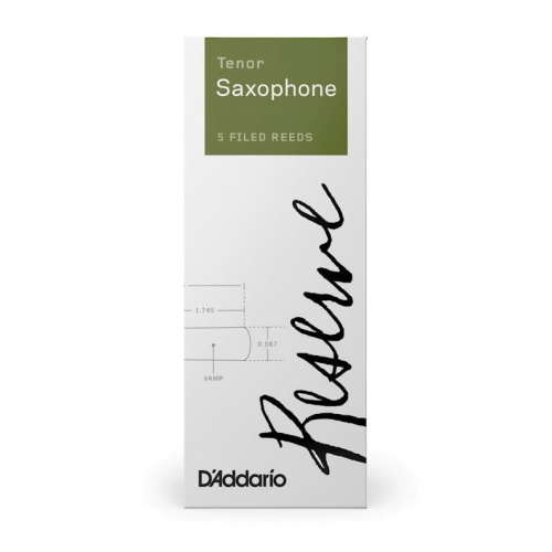 Трости для тенор саксофона D'ADDARIO DKR0520 Reserve - Tenor Sax #2.0 - 5 Pack - JCS.UA фото 2