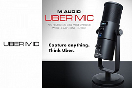 M-Audio Uber Mic - профессиональный USB-микрофон!