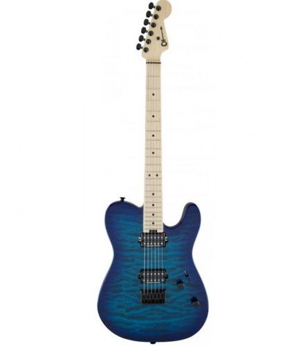 Електрогітара CHARVEL PRO-MOD SAN DIMAS STYLE 2 HH HT M QM MAPLE FINGERBOARD CHLORINE BURST - JCS.UA