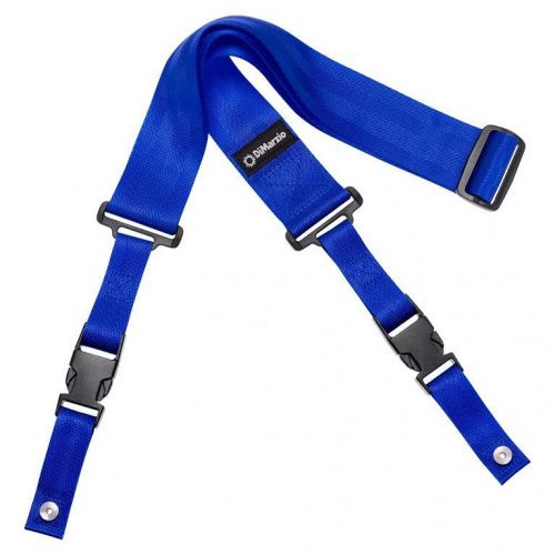 Нейлоновый ремень DIMARZIO 2 INCH NYLON CLIPLOCK BLUE - JCS.UA