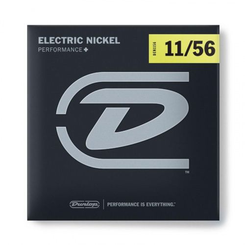 Струни DUNLOP DEN1156 PERFORMANCE+ ELECTRIC GUITAR STRINGS (11-56) - JCS.UA