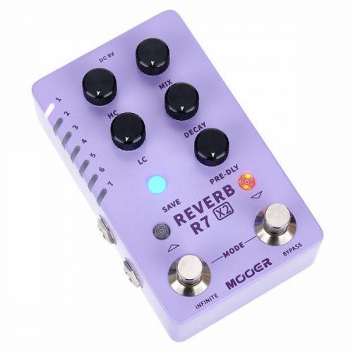 Педаль ефектів MOOER R7 X2 Reverb - JCS.UA фото 2