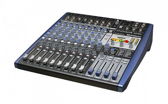 Огляд PreSonus StudioLive AR12c: мікшер-інтерфейс для репетиційної кімнати