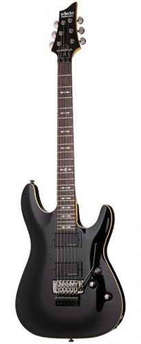 Електрогітара SCHECTER OMEN-6 FR ACTIVE BLK - JCS.UA