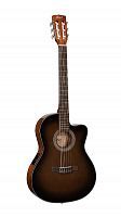 Классическая гитара CORT Jade E Nylon (Dark Brown Burst) - JCS.UA