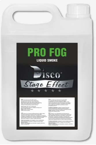 Жидкость для дыма Disco Effect D-PF Pro Fog, 5 л - JCS.UA