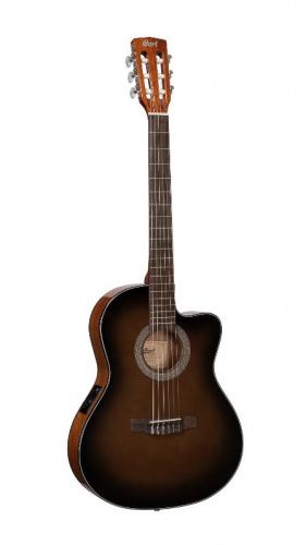 Класична гітара CORT Jade E Nylon (Dark Brown Burst) - JCS.UA