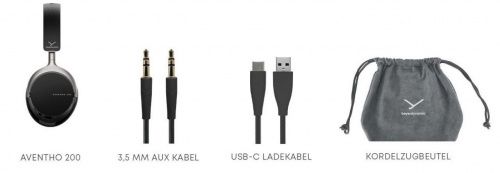 Наушники Beyerdynamic Aventho 200 black - JCS.UA фото 4 Наушники Beyerdynamic Aventho 200 black - JCS.UA фото 4