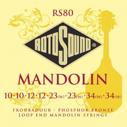 Струны для мандолины Rotosound RS80 - JCS.UA