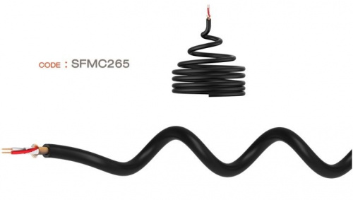 Микрофонный кабель Roxtone SFMC265, 2х0,22 кв. мм, вн. диаметр 6.5 мм, 100 м - JCS.UA фото 2