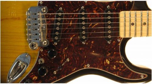 Электрогитара G&L S500 Semi-Hollow (2-Tone Sunburst, maple, 3-ply Tortoise Shell). №CLF51045 Made in USA - JCS.UA фото 5