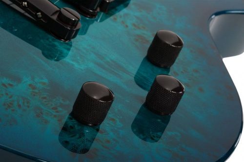 Электрогитара SCHECTER SOLO-II STANDARD Ocean Blue Burst Burl - JCS.UA фото 5