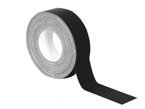 Лента EUROLITE Gaffa Tape Pro 50мм х 50м черный матовый - JCS.UA
