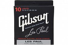 Струни для електрогітар GIBSON SEG-LES LES PAUL PREMIUM ELECTRIC GUITAR STRINGS 10-46 LIGHT - JCS.UA