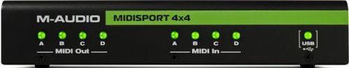 Аудіоінтерфейс M-Audio MidiSport 4x4 USB - JCS.UA фото 3