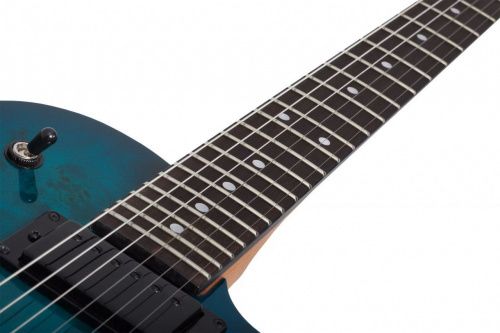 Электрогитара SCHECTER SOLO-II STANDARD Ocean Blue Burst Burl - JCS.UA фото 9