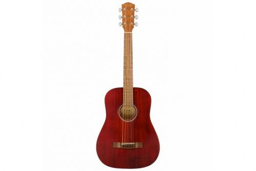 Гитара акустическая FENDER FA-15 STEEL 3/4 RED WN w/BAG - JCS.UA