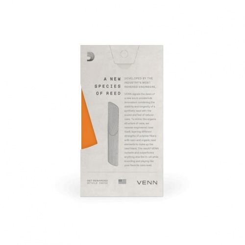 Тростина для альт саксофона D'ADDARIO VAS0135G2 VENN ALTO SAXOPHONE REED #3.5 - JCS.UA фото 6