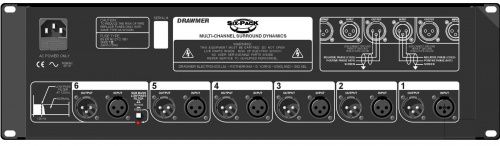 Динамический процессор Drawmer SIX-PACK - JCS.UA фото 2