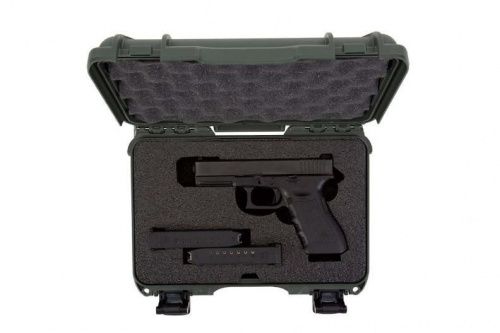 Кейс Nanuk 909 case GLOCK Pistol Olive - JCS.UA фото 2