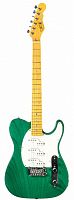 Электрогитара G&L ASAT Z3 (Clear Forest Green, maple, 3-ply Pearl). № CLF45565 - JCS.UA