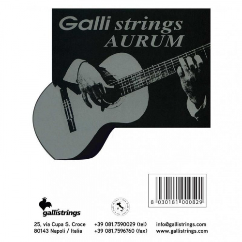 Струни для класичної гітари Gallistrings A126 HARD TNS - JCS.UA фото 3