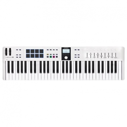 MIDI-клавиатура Arturia KeyLab Essential 61 mk3 (White) - JCS.UA