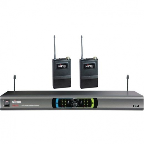 Радіосистема Mipro MR-823D / MT-801 * 2 (799.450 MHz / 814.875 MHz) - JCS.UA