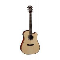 Электроакустическая гитара с чехлом Cort ASM4 Nat w/case - JCS.UA
