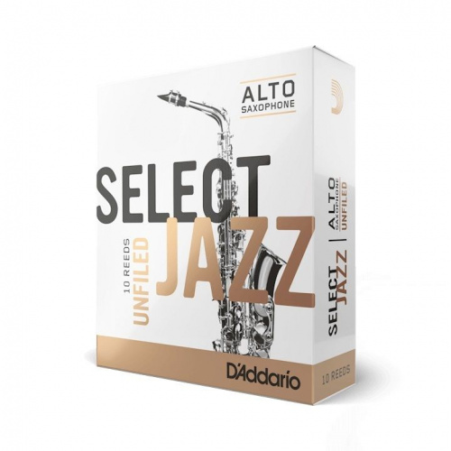 Трость для альт саксофона D'ADDARIO RRS10ASX3M Select Jazz - Alto Sax Unfiled 3M (1шт) - JCS.UA фото 2