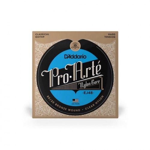 Струны  D`ADDARIO EJ48 PRO ARTE 80/20 BRONZE WOUND HARD TENSION - JCS.UA