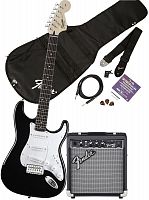 Гитарный набор Fender Squier Affinity Special Strat & Frontman 15G AMP-Black - JCS.UA