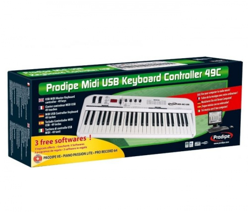 MIDI-клавиатура PRODIPE KEYBOARD 49C - JCS.UA